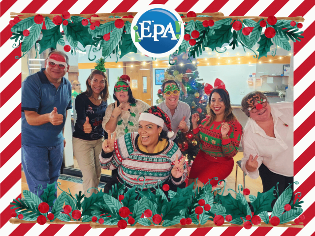 Christmas card with EPA! Power team